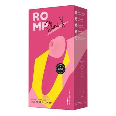 Вакуумний кліторальний стимулятор Romp Shine X, 10 рівнів інтенсивності SX0535 фото