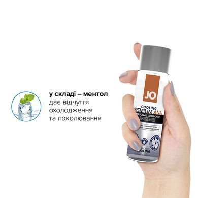 Анальная смазка на силиконовой основе JO ANAL PREMIUM &mdash; COOLING (60 мл) SO1445 фото