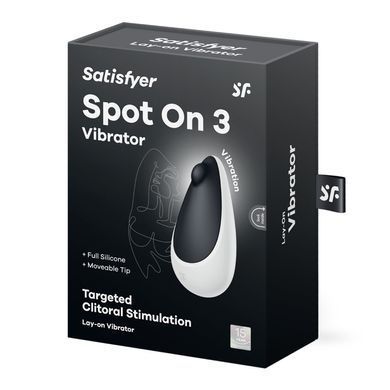 Вибратор Satisfyer Spot On 3 Black, компактный и мощный, 12 режимов SX2178 фото