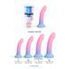 Дилдо с цветным градиентом Love To Love DILDOLLS - UTOPIA L ультрамягкий SX2849 фото 4
