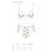 Еротичний комплект з малюнком Passion LOVELIA BIKINI L/XL, white SO4750 фото 5