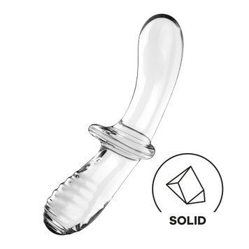 Дилдо Satisfyer Double Crystal (Transparent) (повреждена упаковка!!!) SO8784-R фото