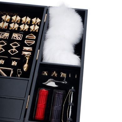 БДСМ-набір LOCKINK All-in-1 BDSM Play Kit - Crocodile Leather SX0819 фото