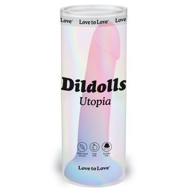 Дилдо з кольоровим градієнтом Love To Love DILDOLLS - UTOPIA XL ультрам'який SX2850 фото