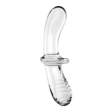 Дилдо Satisfyer Double Crystal (Transparent) (повреждена упаковка!!!) SO8784-R фото