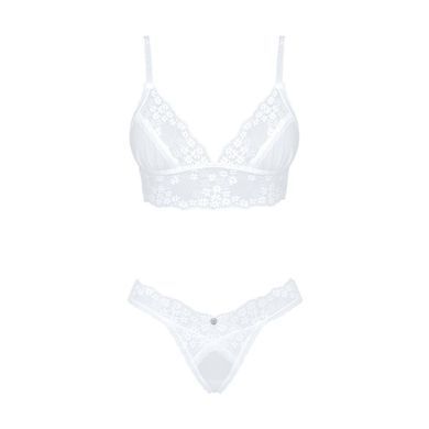 Эротический комплект Obsessive Heavenlly 2-pcs set XL/2XL, бюстгальтер и танга SO8174 фото