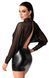 Сукня Noir Handmade F348 Powerwetlook and tulle dress - L SX2089 фото 3