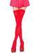 Щільні непрозорі панчохи Leg Avenue Opaque Nylon Thigh Highs Red, one size SO7982 фото 1