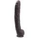 Фаллоимитатор Doc Johnson Dick Rambone Cock Black (в ПЭ пакете!), диаметр 6см, длина 42см, ПВХ SO4555 фото 1