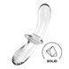 Дилдо Satisfyer Double Crystal (Transparent) (повреждена упаковка!!!) SO8784-R фото 1