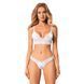 Эротический комплект Obsessive Heavenlly 2-pcs set XL/2XL, бюстгальтер и танга SO8174 фото 1