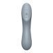 Вакуумный стимулятор с вибрацией Satisfyer Curvy Trinity 3 BlueGrey SO6118 фото 4
