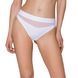 Трусики з прозорою вставкою Passion PS006 PANTIES S, white SO4237 фото 1
