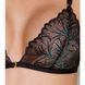 Комплект з відкритим доступом Passion DELIENA SET L/XL black, ліф, стрінги, пояс для панчіх SO8421 фото 6