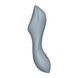 Вакуумный стимулятор с вибрацией Satisfyer Curvy Trinity 3 BlueGrey SO6118 фото 2