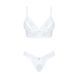 Эротический комплект Obsessive Heavenlly 2-pcs set XL/2XL, бюстгальтер и танга SO8174 фото 3