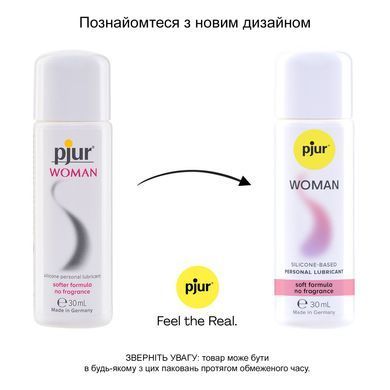 Смазка на силиконовой основе pjur Woman 30 мл, без ароматизаторов и консервантов специально для нее PJ10160 фото