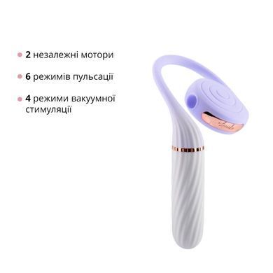 Пульсатор с вакуумной стимуляцией Otouch LOLLIPOP Purple SO9428 фото
