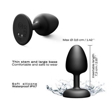 Анальная вибропробка Dorcel GEISHA PLUG INFINITE M SX1387 фото