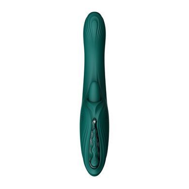Вібратор-кролик Zalo Ares Turquoise Green SX2693 фото