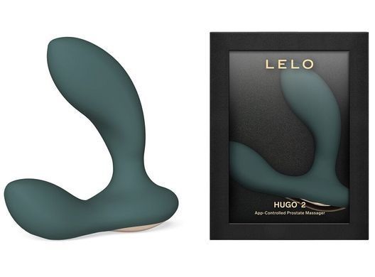 Смарт-массажер простаты LELO Hugo 2 Green, 2 мотора, повышенная мощность SX0688 фото