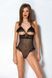 Эротическое боди Passion DOLLY BODY, XXL/XXXL, black, с открытыми чашками SO9703 фото 5