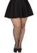 Колготки Leg Avenue Rhinestone micro net tights Plus size Black, мелкая сетка, стразы SX1729 фото 1