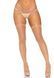 Пояс для чулок из стреп Leg Avenue Strappy Rhinestone Garterbelt Nude One Size, стразы SO9144 фото 1