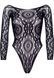 Эротическое боди-бодистокинг Leg Avenue Snap crotch thong back teddy Black M/L SO9132 фото 3