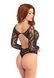 Эротическое боди-бодистокинг Leg Avenue Snap crotch thong back teddy Black M/L SO9132 фото 2