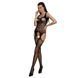 Бодистокинг Passion ECO BS005 black, плотный, открытый доступ, имитация подвязок SO7073 фото 1