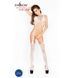 Бодістокінг Passion BS016 white, комбінезон, імітація топа і панчіх PBS016W фото 2
