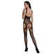Бодистокинг Passion ECO BS005 black, плотный, открытый доступ, имитация подвязок SO7073 фото 2