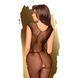 Бодистокинг с узором в виде крыльев и бабочки Penthouse - Wild catch black S/L SO4399 фото 2