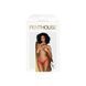 Трусики-тонг Penthouse Dangerous Darling L/XL Red, кружево, высокая посадка, вырез спереди, бантик SO6494 фото 3