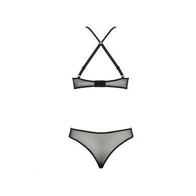 Эротический комплект Passion AZALIA SET L/XL, black SO4137 фото
