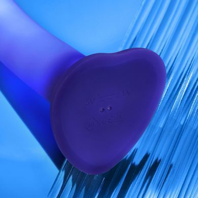 Светящийся дилдо Strap-On-Me Glow-LED Dildo Purple - M SX2851 фото