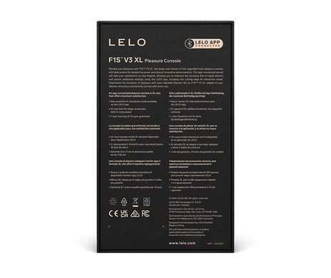 Смарт-мастурбатор LELO F1S V3 XL Teal, увеличенный, 2 мотора, 8 режимов, стимуляция звуковыми волнами SX0706 фото