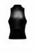 Топ Noir Handmade F324 Glam, XXL, black, халтер, на молнии, виниловые вставки, воротник-стойка SX0379 фото 5