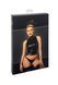 Топ Noir Handmade F324 Glam, XXL, black, халтер, на молнии, виниловые вставки, воротник-стойка SX0379 фото 7