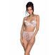 Эротический комплект с рисунком Passion LOVELIA BIKINI XXL/XXXL, white SO4752 фото 1
