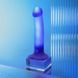 Светящийся дилдо Strap-On-Me Glow-LED Dildo Purple - M SX2851 фото 5