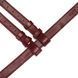 Кожаные трусы для страпона Liebe Seele Wine Red Strap on Harness, универсальный размер SO9464 фото 6