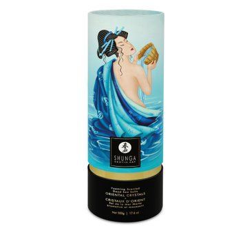 Пенящаяся соль для ванны Shunga Dead Sea salt Oriental Crystals &mdash; Ocean Temptations (500 г) SO6894 фото