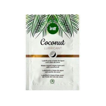 Пробник ухаживающего лубриканта Intt Coconut с кокосовым маслом на водной основе (2 мл) SX2809 фото
