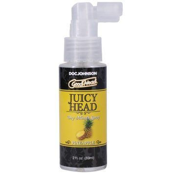 Зволожувальний спрей оральний Doc Johnson GoodHead &ndash; Juicy Head Dry Mouth Spray &ndash; Pineapple 59мл SO6066 фото