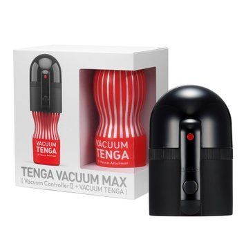 Вакуумная насадка Tenga VACUUM MAX + мастурбатор Tenga Vacuum Cup, 5 режимов работы SO9580 фото