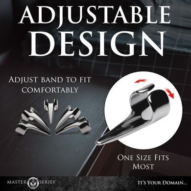 Набір кілець з кігтями Master Series Five-Piece Sensation Claw Rings - Silver (м'ята упаковка!!!) SX1191-R фото