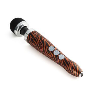 Вибромассажер DOXY Die Cast 3R - TIGER, очень мощный, перезаряжаемый, металлический корпус SO8026 фото