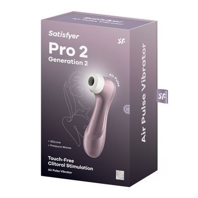Вакуумный клиторальный стимулятор Satisfyer Pro 2 Generation 2 Violet SO6730 фото